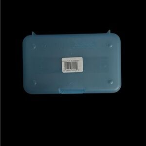 Romanoff Products 8 1/2" x 5 1/2" x 2 1/2" Pencil Box Blueberry